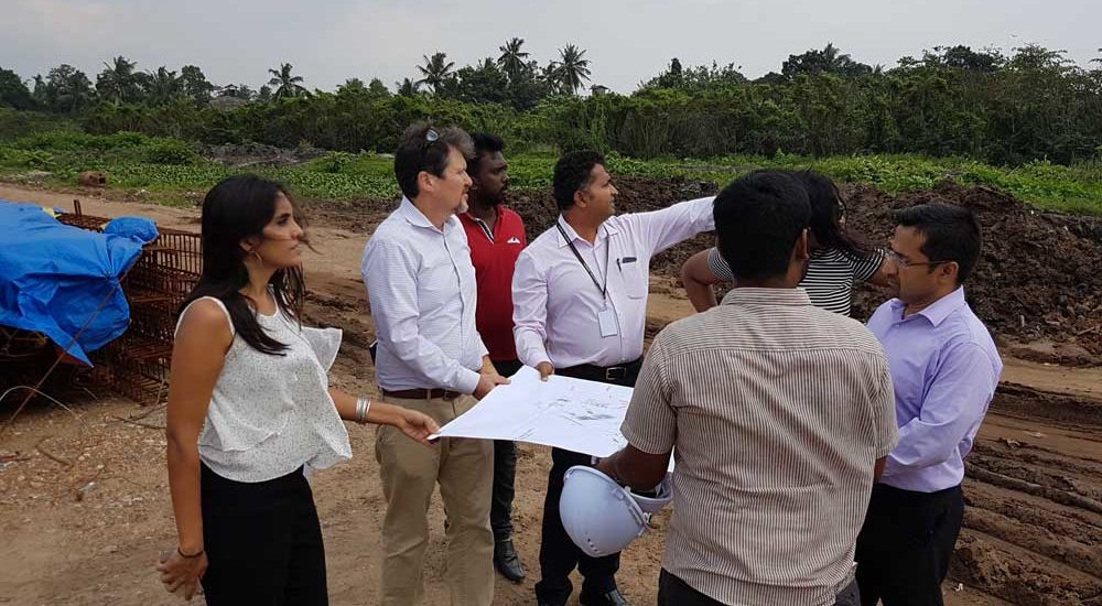  IFC bank officers visit to Karadiyana Site